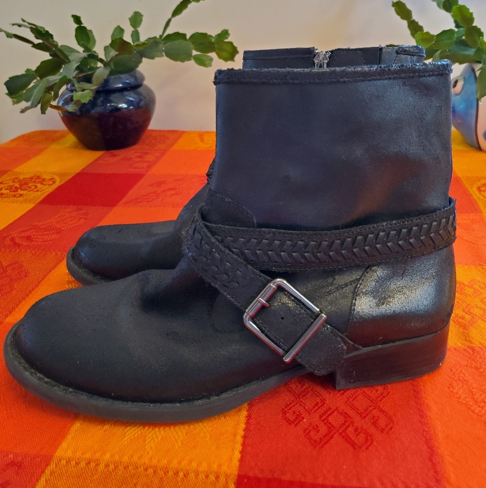 Leather Ankle Boots